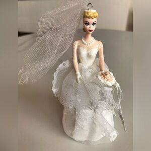 Hallmark Wedding Day Barbie Keepsake Ornament 1997